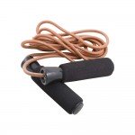 Σχοινάκι δερμάτινο με βαρίδια & ρουλεμάν Amila 44055