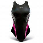 Μαγιό Κολυμβητηρίου Head Pace μαύρο ροζ