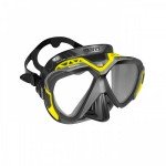 Μάσκα κατάδυσης Mares X-Wire Μαύρο κιτρινο