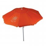Ομπρέλα Παραλίας Summer Club Iris Plus Πορτοκαλί 200cm 18324