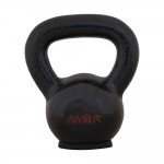 Kettlebell Εμαγιέ με λαστιχένια βάση 10kg Amila 44522