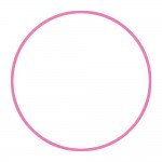 Στεφάνι Ρυθμικής 60cm Φ18mm 155gr Ροζ Amila 48167