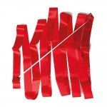 Κορδέλα ρυθμικής γυμναστικής μήκους 6m Κόκκινη Amila 47982