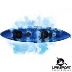 Πλαστικό Kayak Life Sport Happiness 2 ενήλικοι + 1 παιδί VK-07