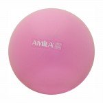 Μπάλα Pilates 19cm Ροζ Amila 95806