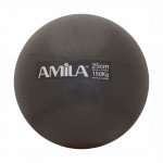 Μπάλα Pilates 25cm Μαύρη Amila 95819