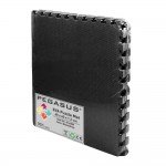 Δάπεδο προστασίας Puzzle EVA Μαύρο 1.2cm Σετ 4τμχ Pegasus B 4300