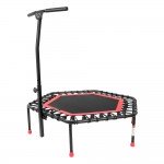 Εξάγωνο Τραμπολίνο με Λαβή Στήριξης Ροζ Amila 70268