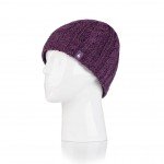 Γυναικείος Σκούφος Heat Weaver Hat Μωβ Heat Holders® 80113