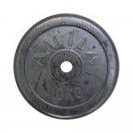 Δίσκος με Επένδυση Λάστιχου 28mm 10kg Amila 44435