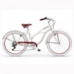 Ποδήλατο Cruiser Honolulu Woman 26 6G Λευκό MBM