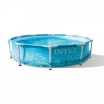 Πισίνα Intex Metal Frame Beachside 305x76cm 28208