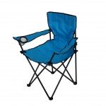 Καρέκλα Παραλίας Μεταλλική Summer Club Action Μπλε 19375