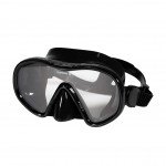 Μάσκα Θαλάσσης Scuba Force Fiji Μαύρη 61115