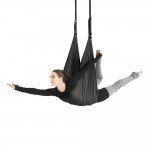 Κούνια Yoga Amila 40D Less Elastic 5m Μαύρη 96922