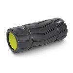 Foam Roller Arrow Φ14x33cm Μαύρο Λάιμ Amila 96828