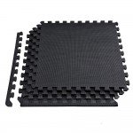 Δάπεδο προστασίας Puzzle EVA Μαύρο 1.2cm Σετ 4τμχ Pegasus B 4300