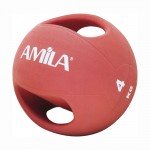 Medicine Ball 4kg Amila Dual Handle 84677