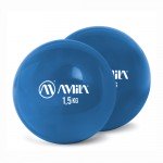 Μπάλα Pilates Palm Ball Two-Pack 1.5Kg Μπλε Amila 96718