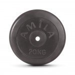 Δίσκος με Επένδυση Λάστιχου 28mm 20kg Amila 44437