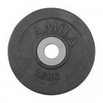 Δίσκος με Επένδυση Λάστιχου 28mm 2.5kg Amila 44472