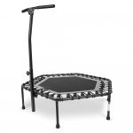Εξάγωνο Τραμπολίνο με Λαβή Στήριξης Tuck Γκρι Amila 