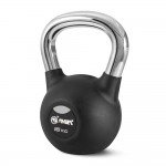 Kettlebell με επένδυση Λάστιχου και Λαβή Χρωμίου 16kg Amila 44498