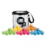 Μπαλάκια Πινγκ Πονγκ προπόνησης πολύχρωμα Sunflex 97262