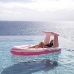 Στρώμα Θαλάσσης Intex Pink Paradise Boat Float