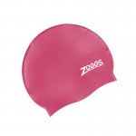 Παιδικό Σκουφάκι Κολύμβησης Zoggs Silicone Cap Ροζ 