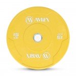 Δίσκος Βαρών Color Bumper Plate Slim 50mm 15kg Amila 84848