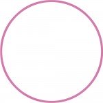 Στεφάνι Ρυθμικής Γυμναστικής 70cm Ροζ Amila 98808.