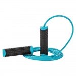 Σχοινάκι Skipping PVC Μαύρο Μπλε LivePro B 8286