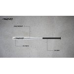 Ρόπαλο Baseball Αλουμινίου Avento 73cm 47AD