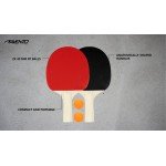 Σετ 2 Ρακέτες Ping Pong & 2 Μπαλάκια Avento Team Up 46TK