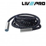 Σχοινί Προπόνησης με μεταλλικές λαβές 15 μέτρα LivePro Β-8173L
