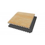 Δάπεδο προστασίας Pegasus Puzzle EVA Μαύρο Πορτοκαλί 2.5cm Β 4100-25
