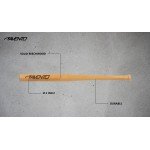 Ρόπαλο Baseball Ξύλινο Avento 73cm 47AP