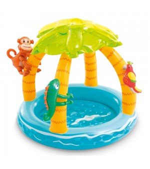 Φουσκωτή Πισίνα Intex Tropical Island Baby Pool 58417