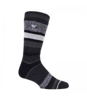 Κάλτσες Ανδρικές Jacquard LITE™ Socks Ριγέ Heat Holders® 80015
