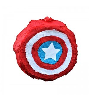 Χειροποίητη Πινιάτα Ασπίδα Captain America
