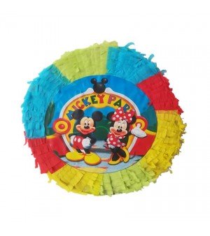 Χειροποίητη Πινιάτα Mickey Στρογγυλή