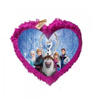 Χειροποίητη Πινιάτα Καρδιά Frozen