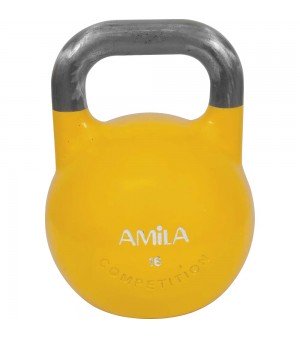 Kettlebell Aγωνιστικό 16kg Κίτρινο Amila 84583