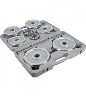 Σετ Αλτηράκι Χρωμιωμένο 10kg Amila 44372