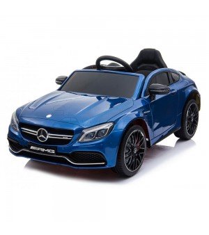 Ηλεκτροκίνητο Mercedes Benz C63 12V Scorpion Wheels Μπλε 5246063