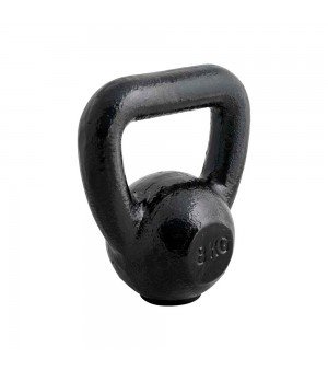 Kettlebell Εμαγιέ με λαστιχένια βάση 8kg Amila 44501