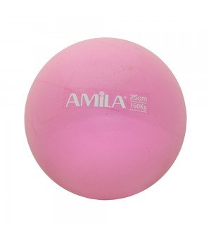 Μπάλα Pilates 25cm Ροζ Amila 95817
