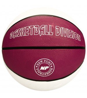 Μπάλα Basket New Port Divission Νο7 Λευκό/Μωβ 16GW-WPZ
