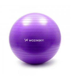 Μπάλα Pilates 65cm Μωβ Wozinsky